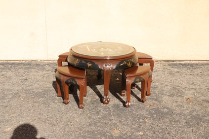 Chinese fine table with chairs