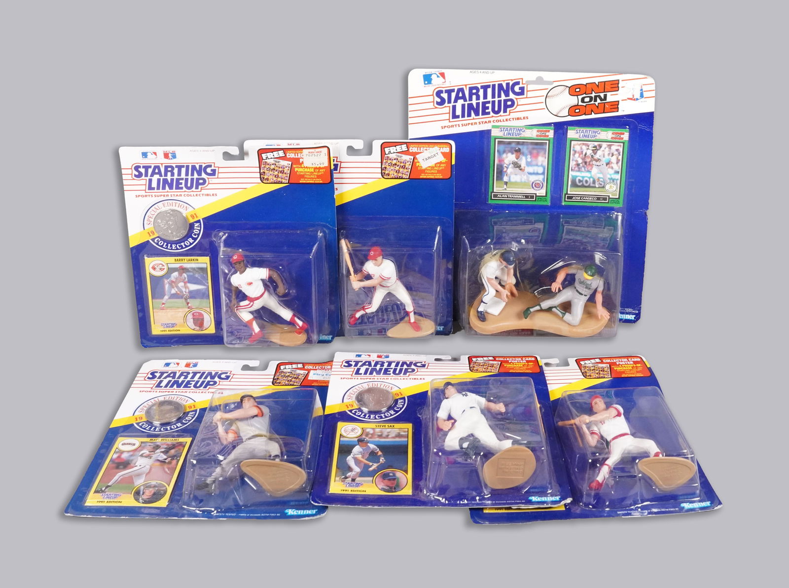 Lots baseball figure toys in original packaging (1 of 5)
