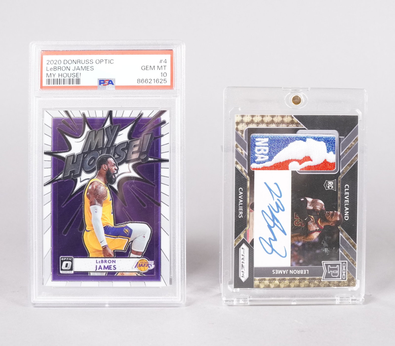 Lots Lebron James card (1 of 5)