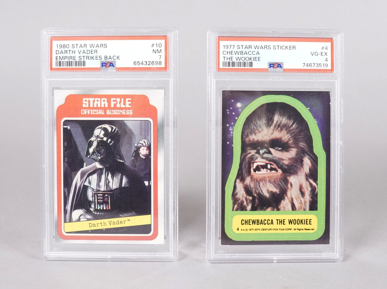 2 Star Wars card PSA (1 of 5)