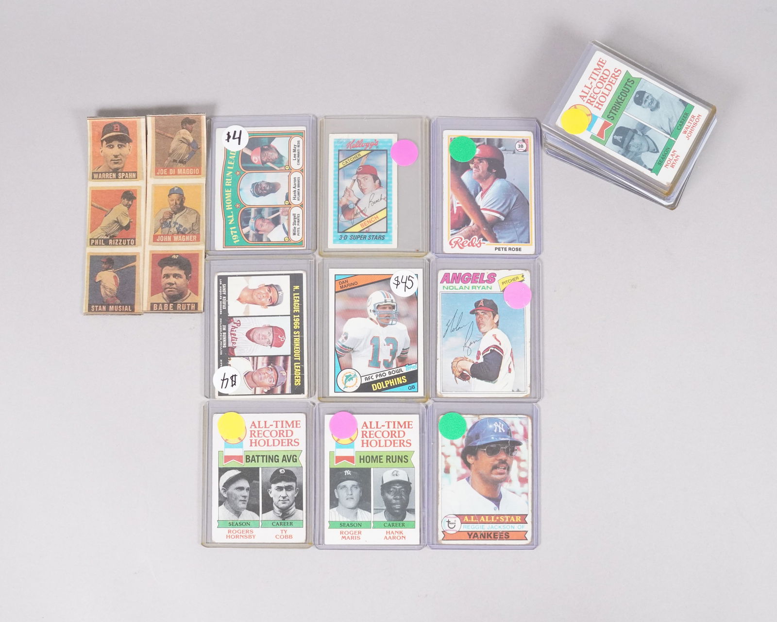 Lots vintage baseball cards (1 of 5)