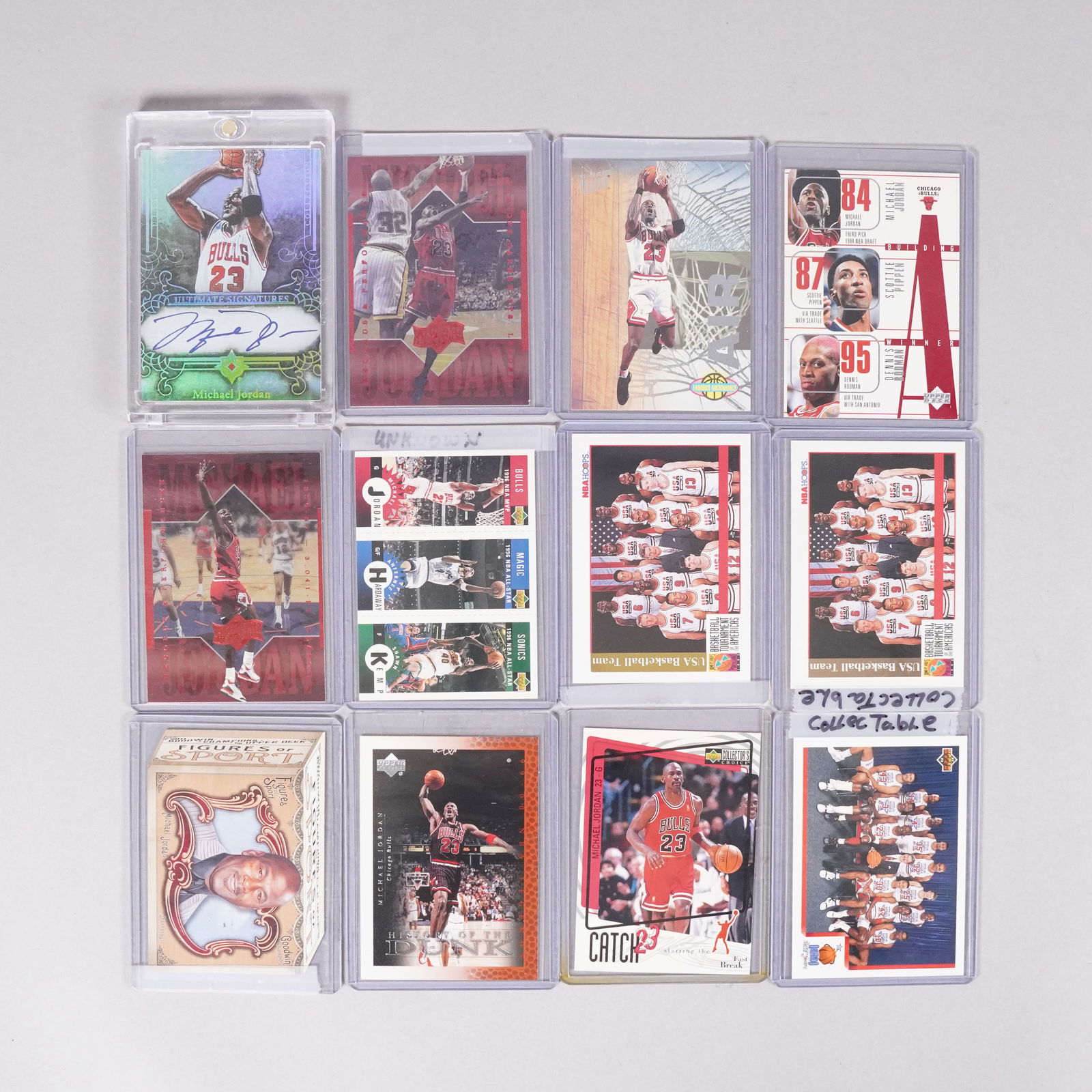 Lots Michael Jordan cards