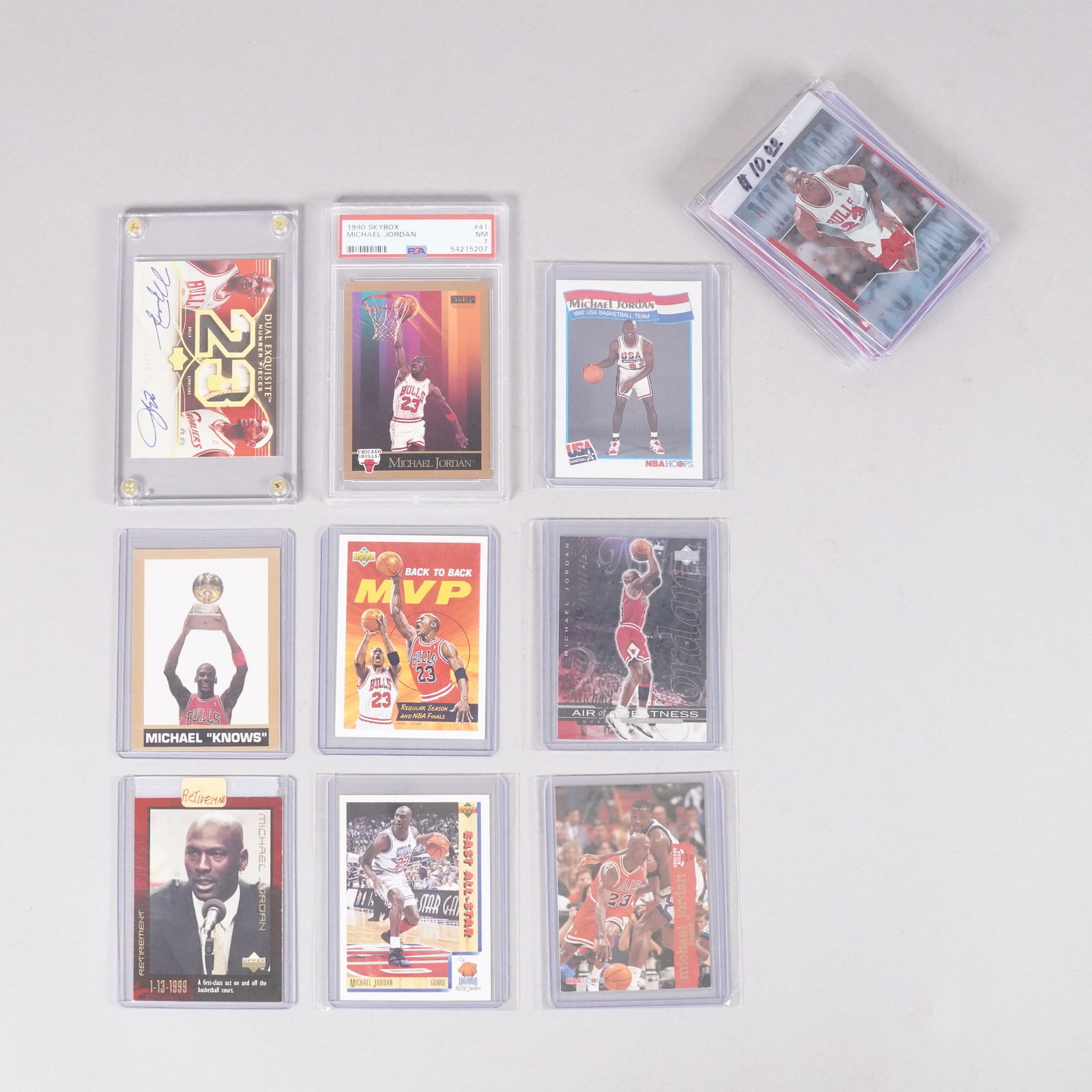 Lots Michael Jordan cards (1 of 5)