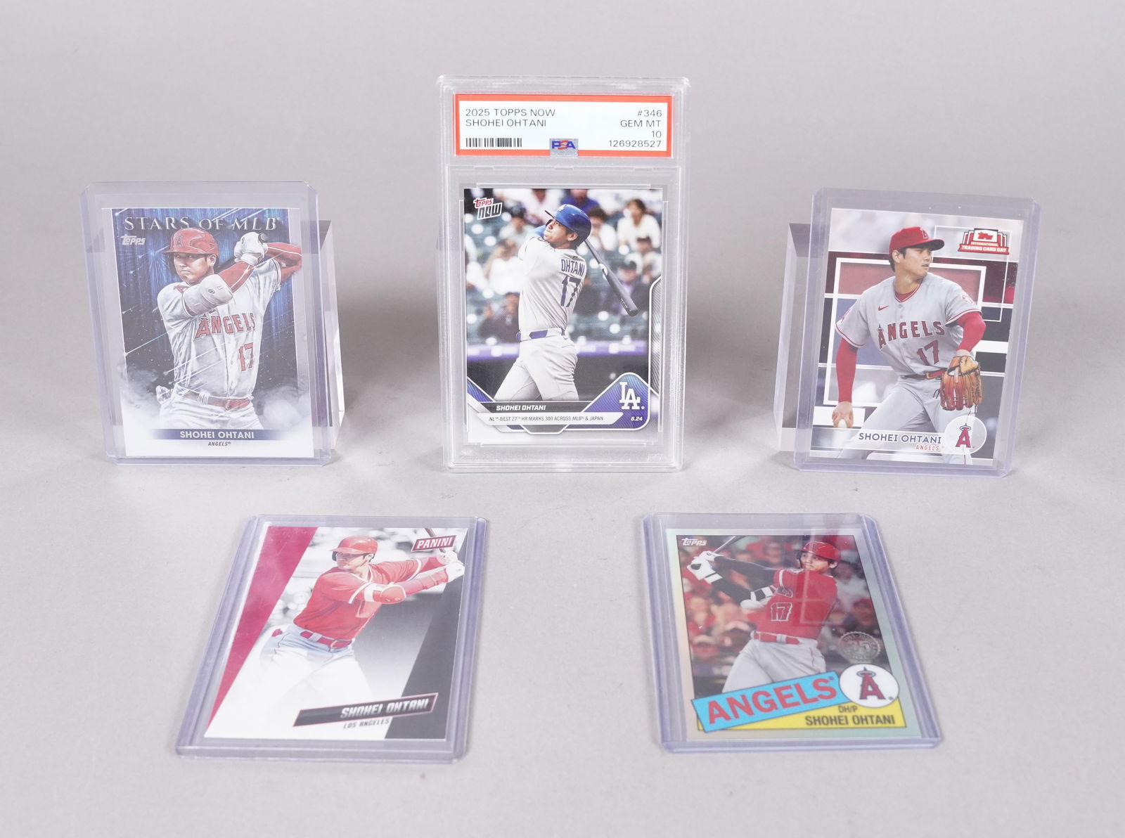 Lots Shohei Ohtani cards PSA (1 of 5)