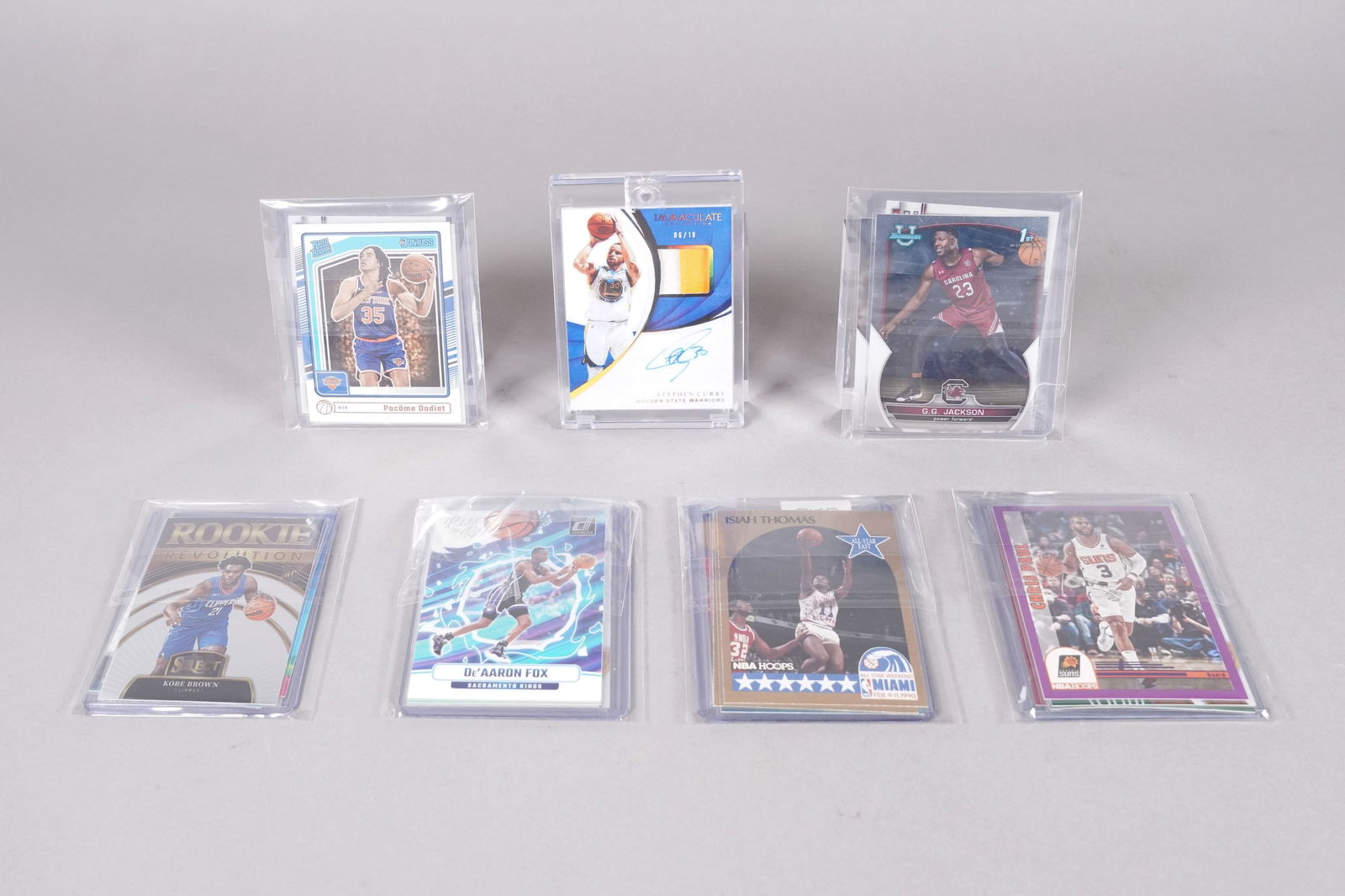 Lots basketball cards Steph Curry (1 of 5)