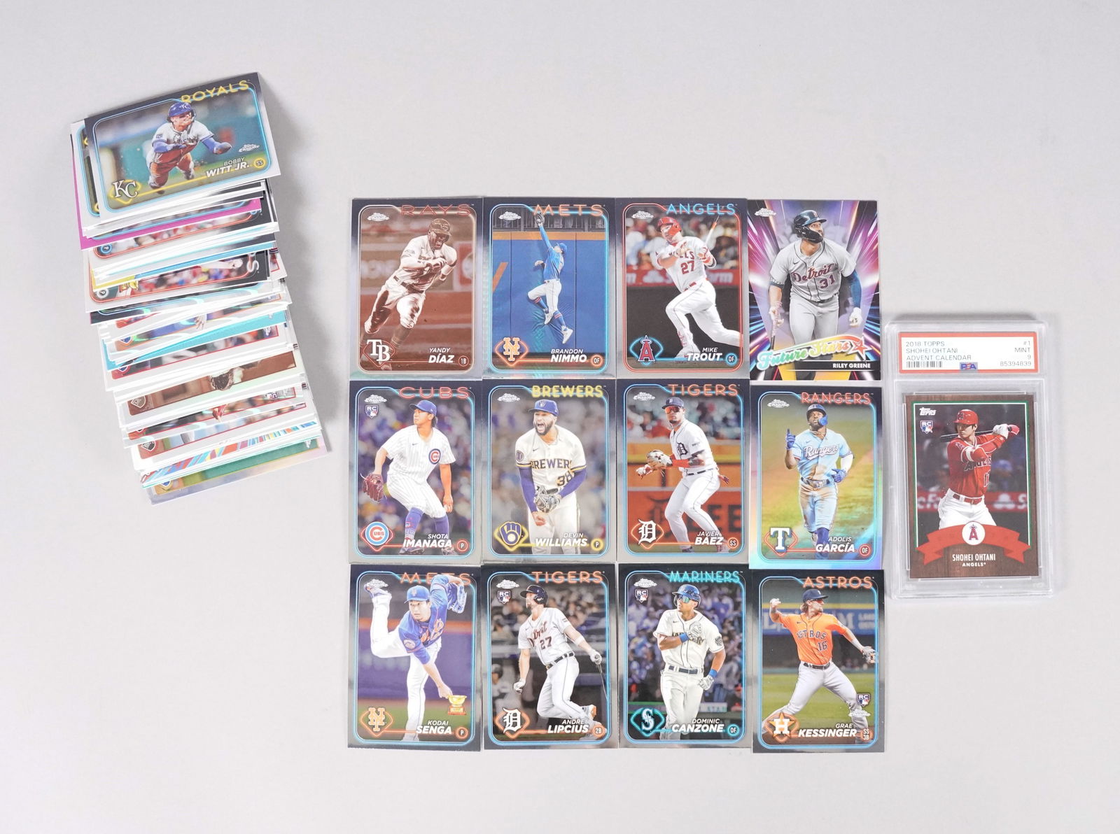 Lots baseball cards Shohei Ohtani (1 of 5)