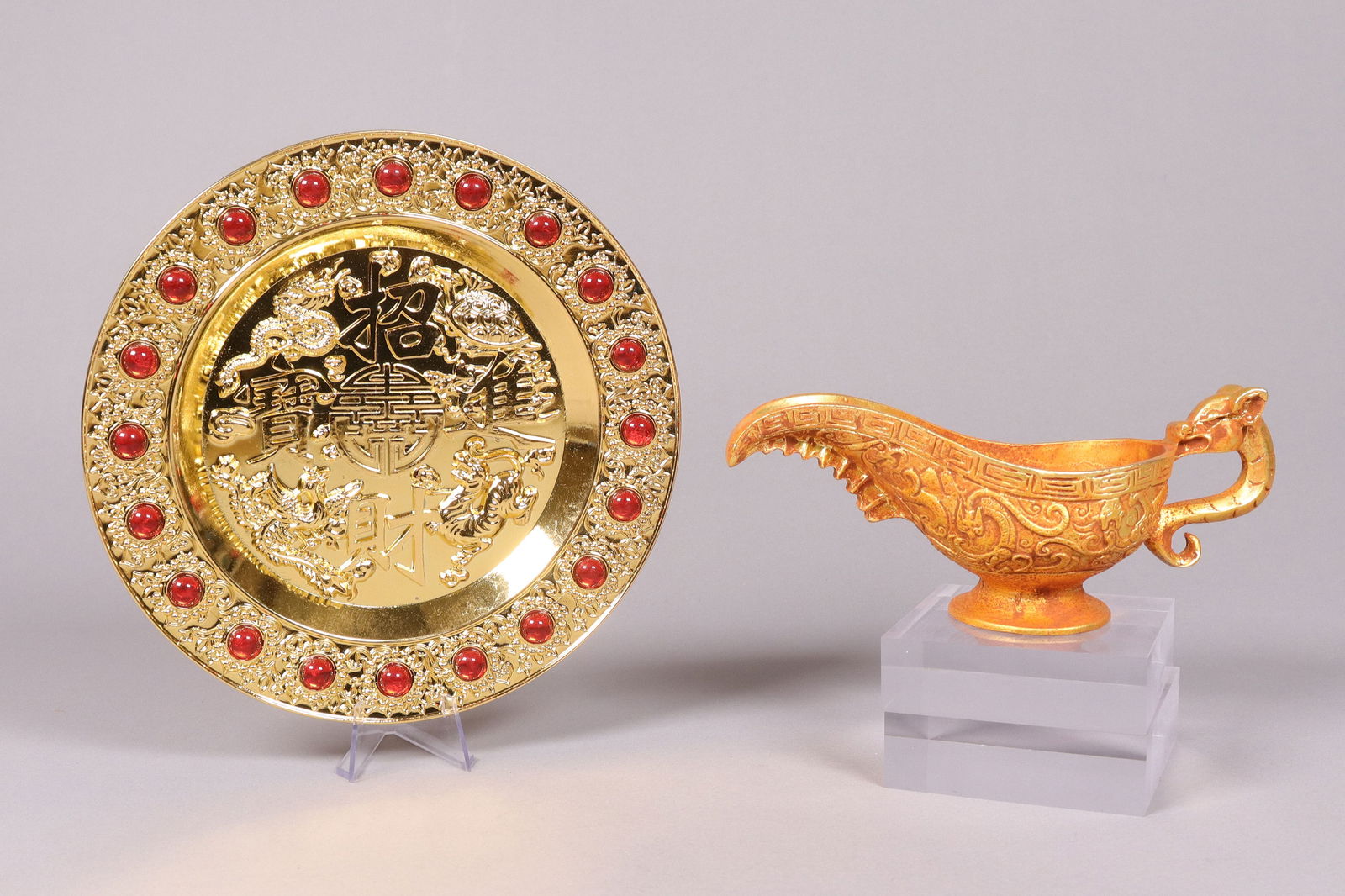 Lots Chinese gilted items (1 of 7)