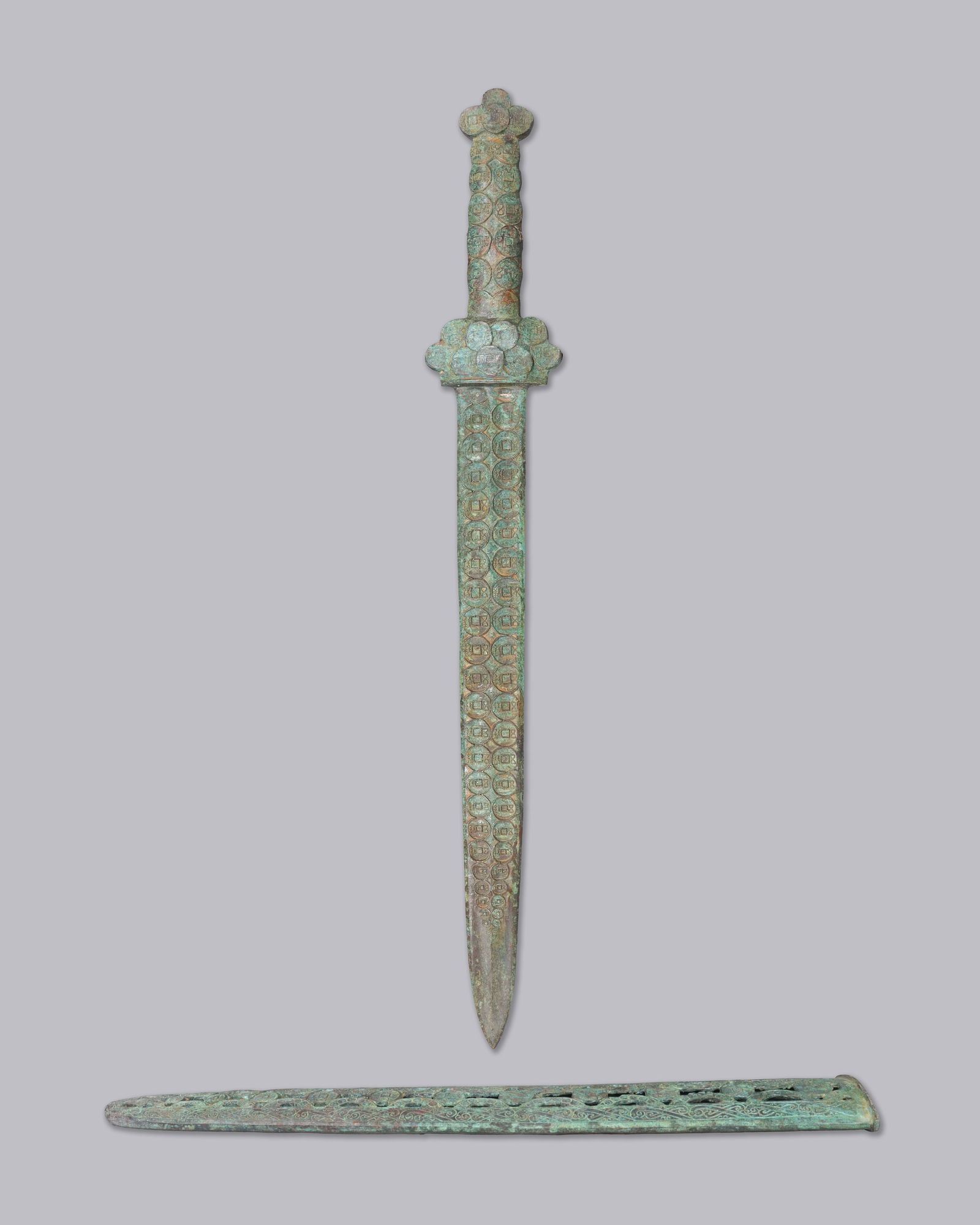 Chinese fine bronze sword (1 of 6)
