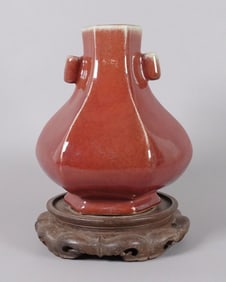 Chinese fine crackled vase