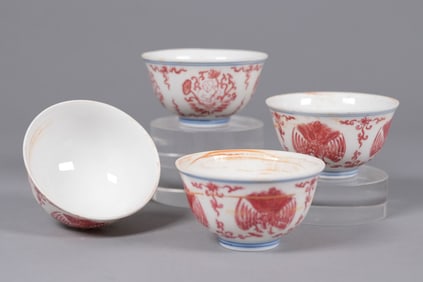 Lots Chinese fine cups