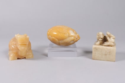 Lots Chinese fine carvings