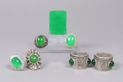 Lots Chinese apple green items