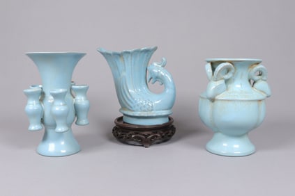 Lots Chinese celadon vase