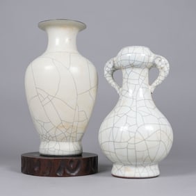 Lots Chinese crackled vase