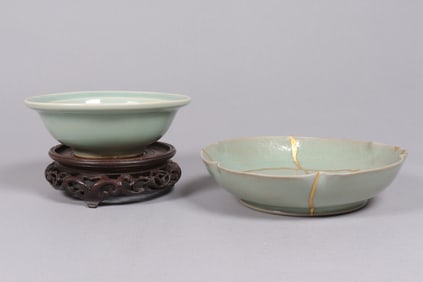 Lots Chinese celadon porcelains