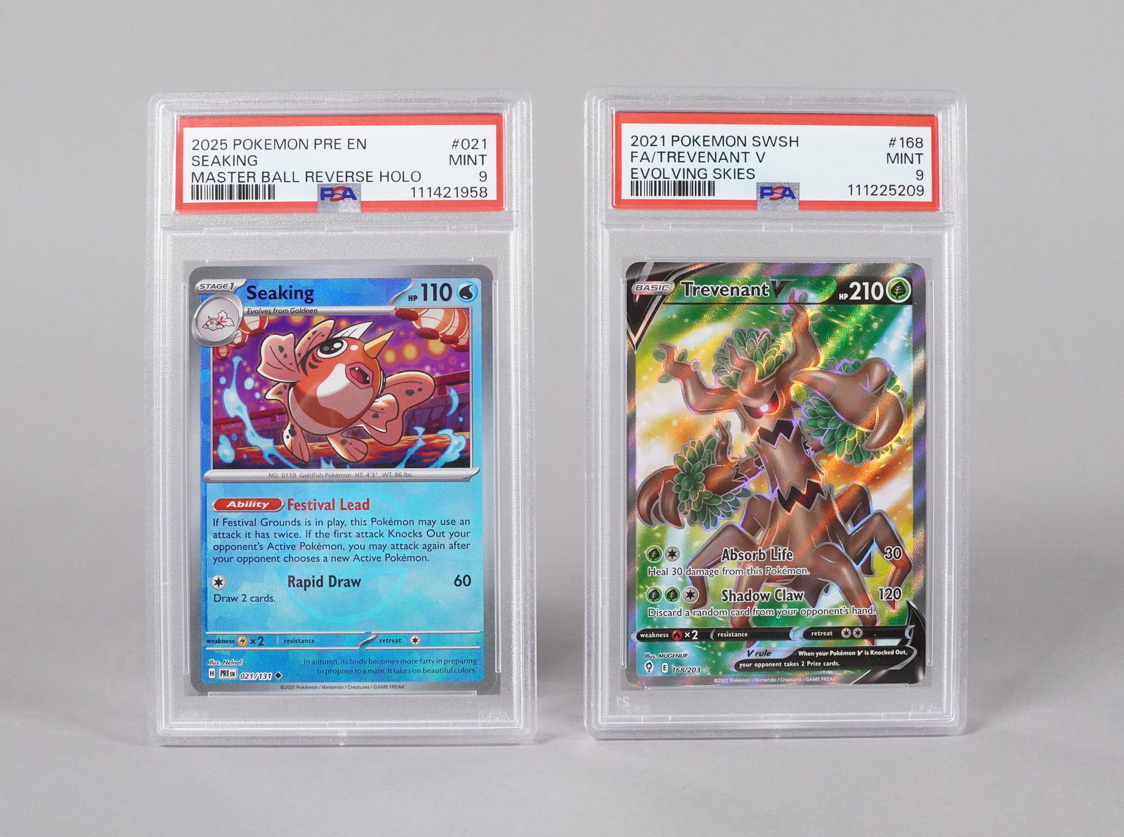 2 Pokemon cards PSA (1 of 5)