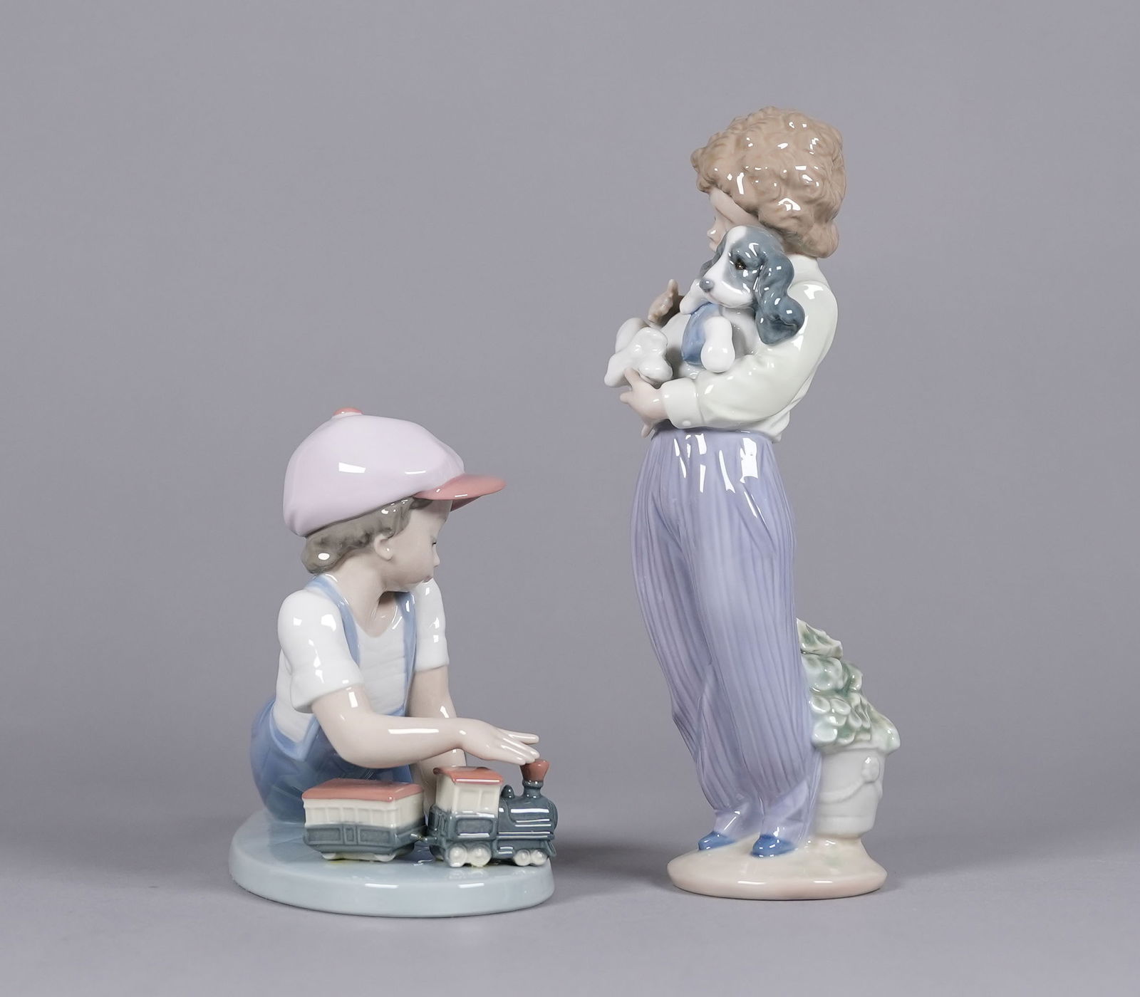 2 Lladro figurines with box - 5