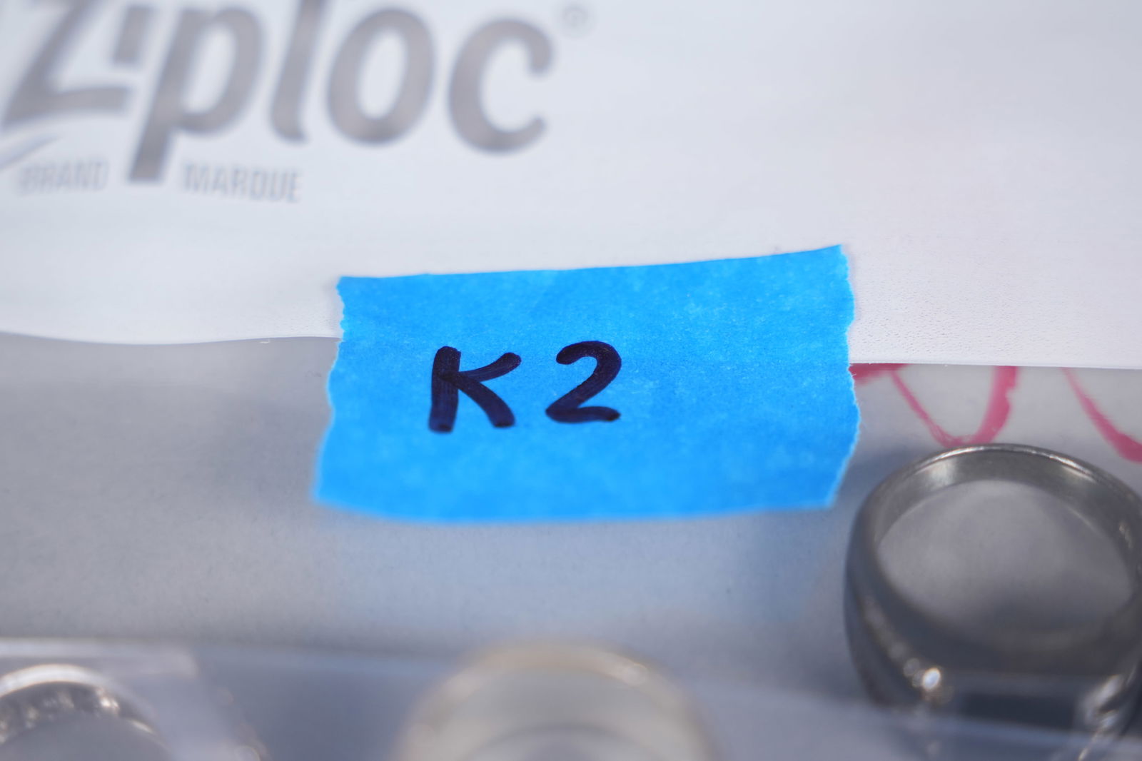 Lots silver diamond ring estate - 6