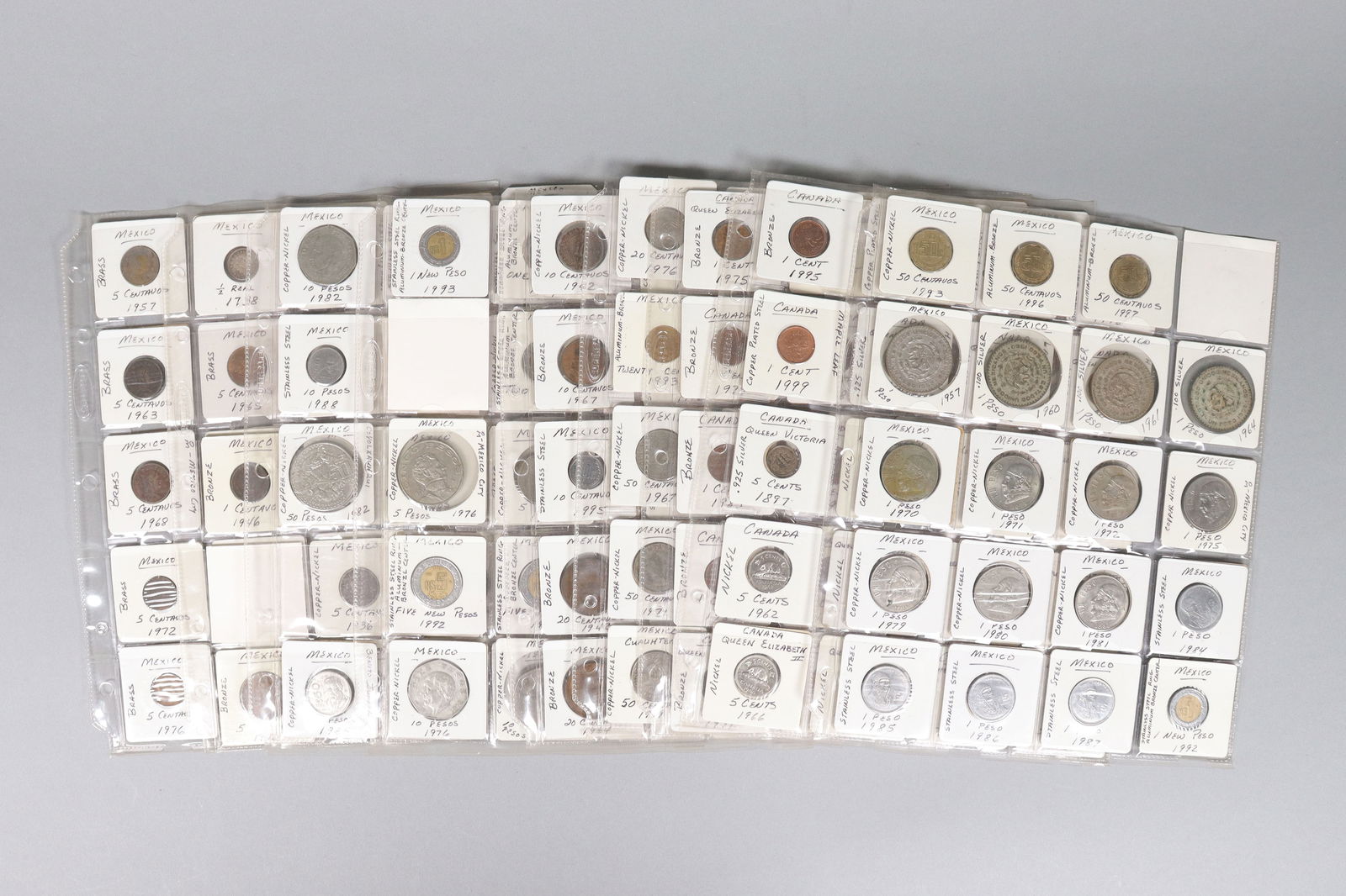 Lots vintage world coins ungraded: Lots vintage world coins, ungraded. Some might have silver content. All sales are final, no return.