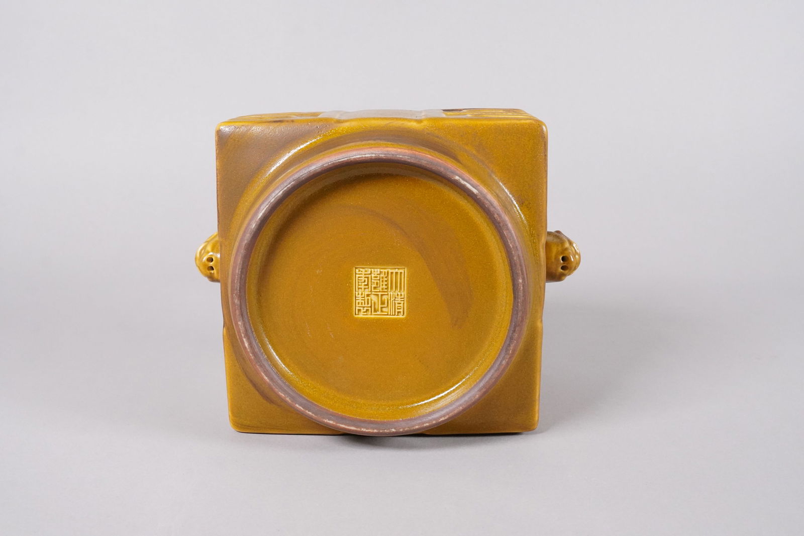 Chinese fine square vase - 4