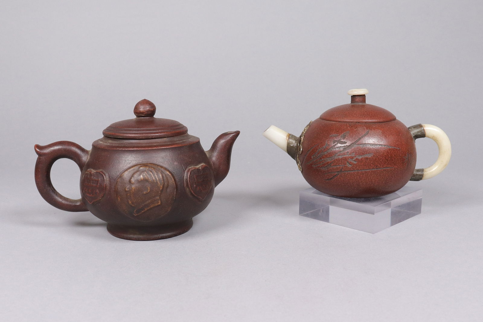 Lots Chinese clay teapots (1 of 7)