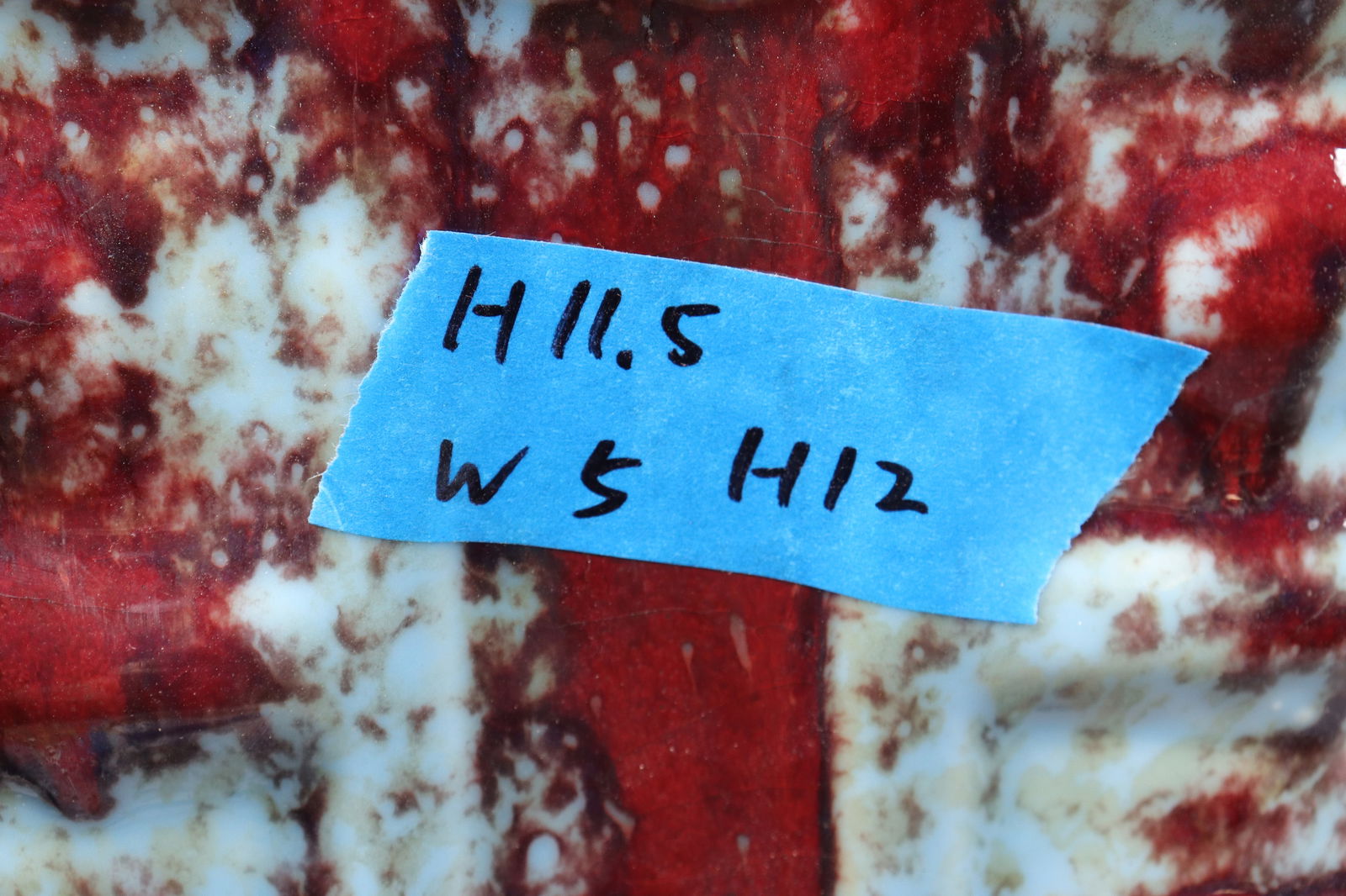 Chinese fine square vase - 6