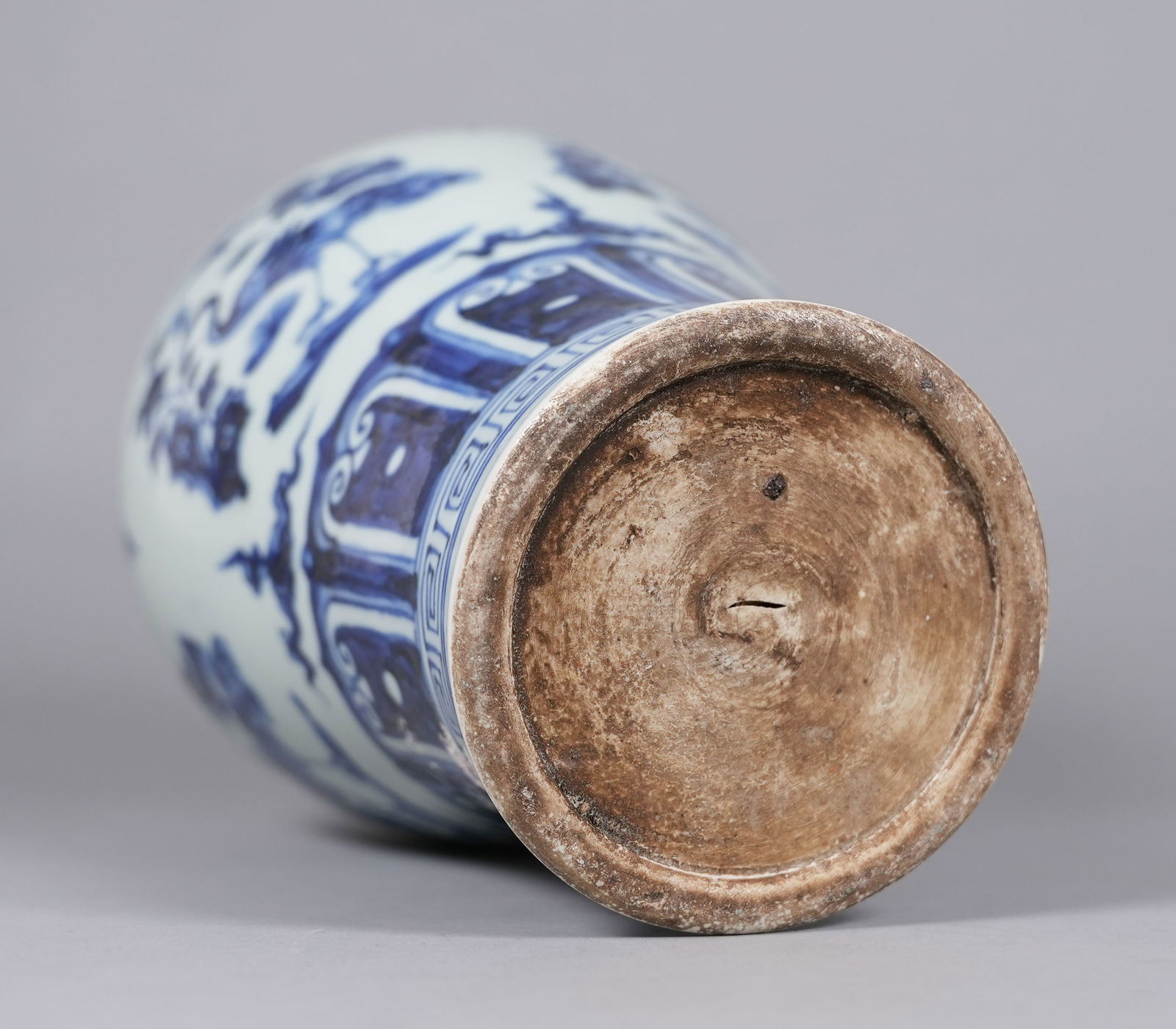 Chinese large b/w vase - 4