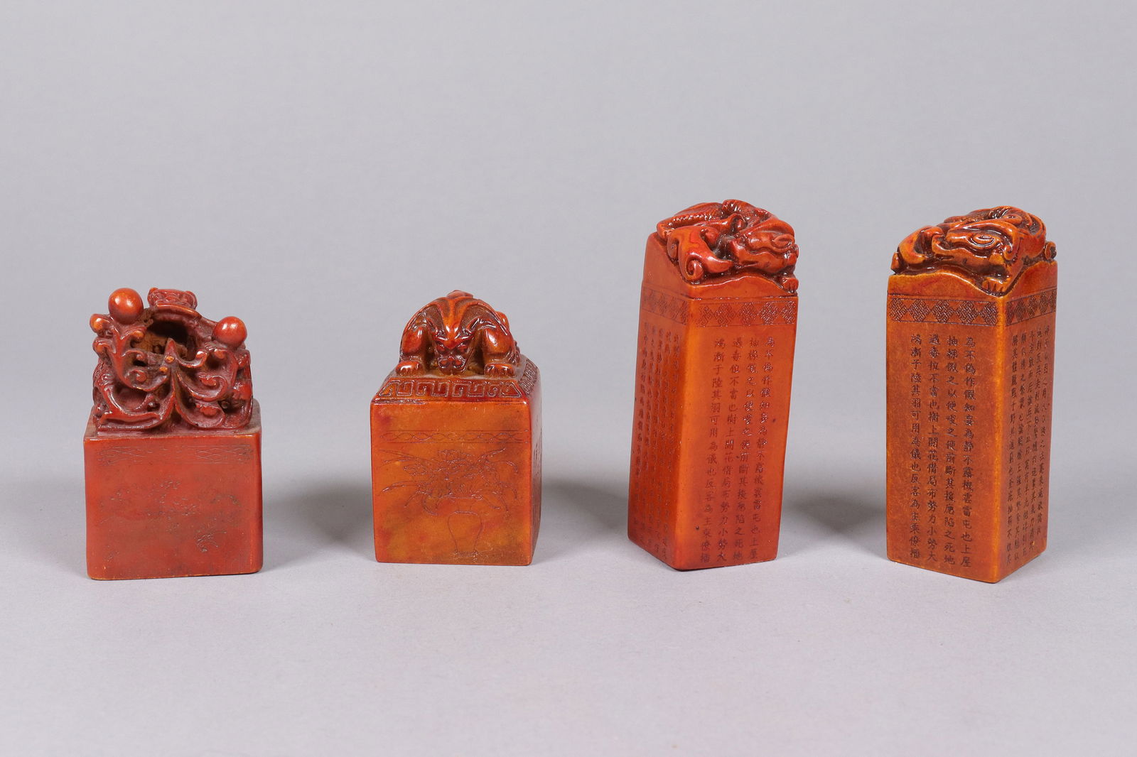 Lots Chinese carved seals: Lots Chinese carved seals.