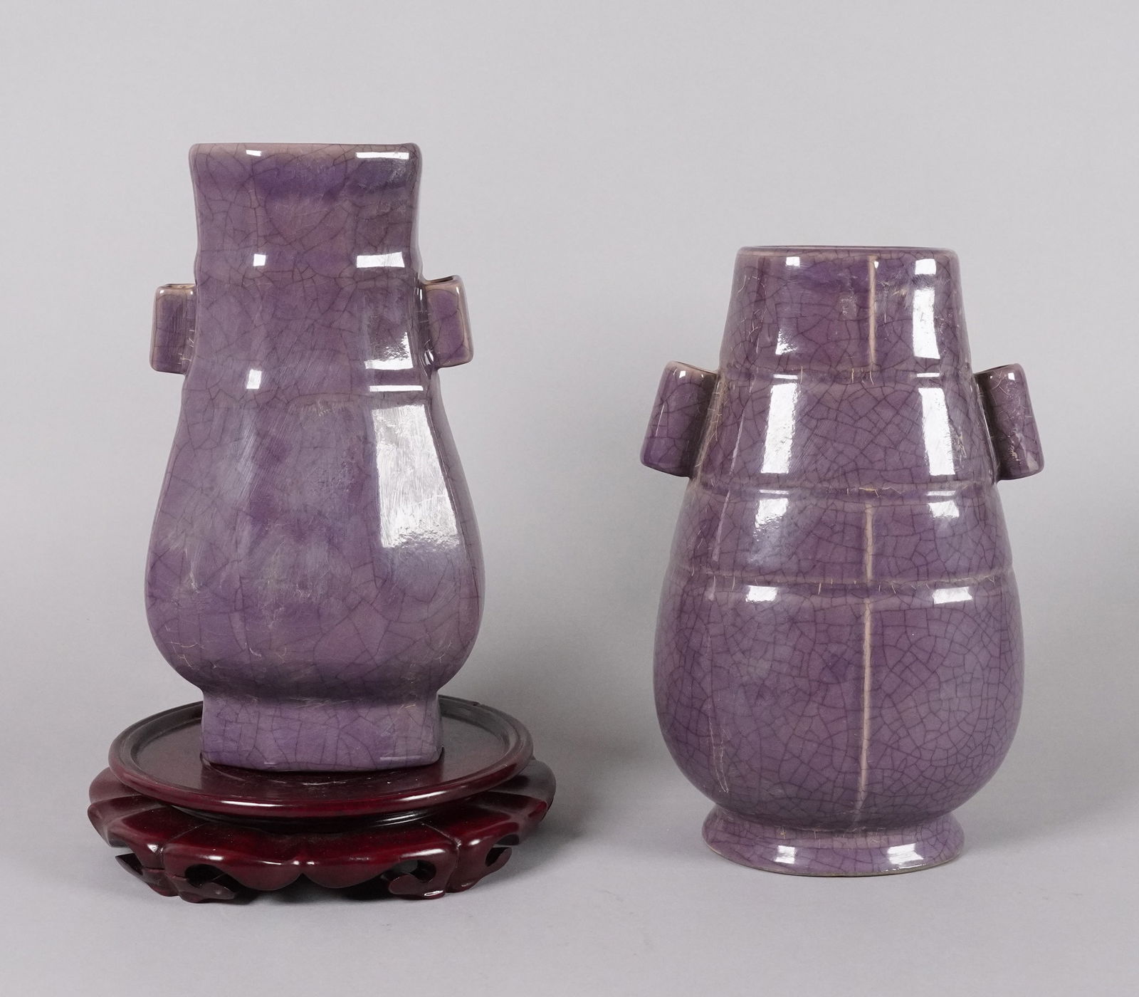 Lots Chinese handled vase (1 of 7)