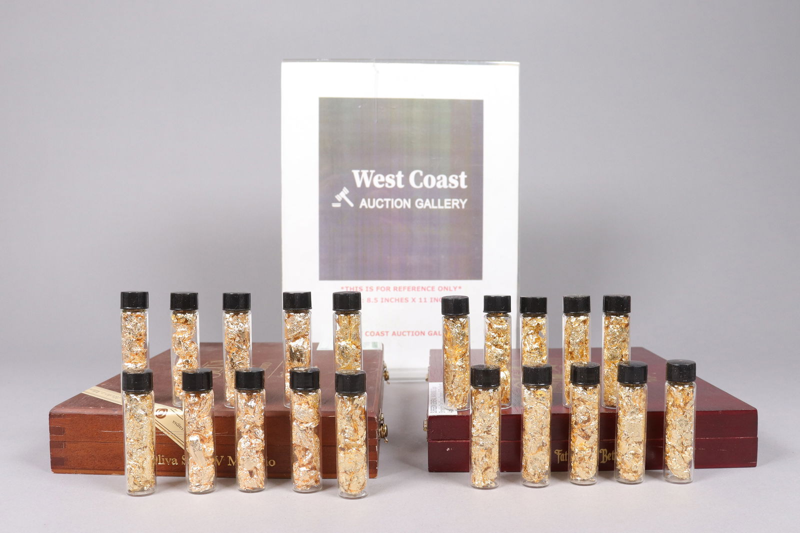 Lots gold flakes ungraded - 2