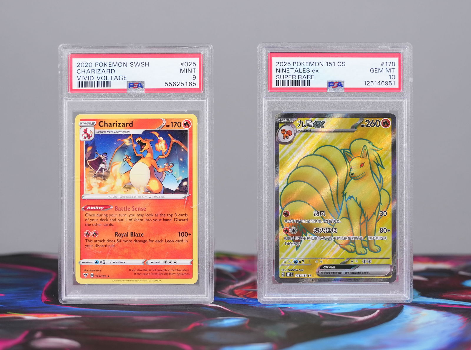 Lots Pokemon cards PSA (1 of 5)