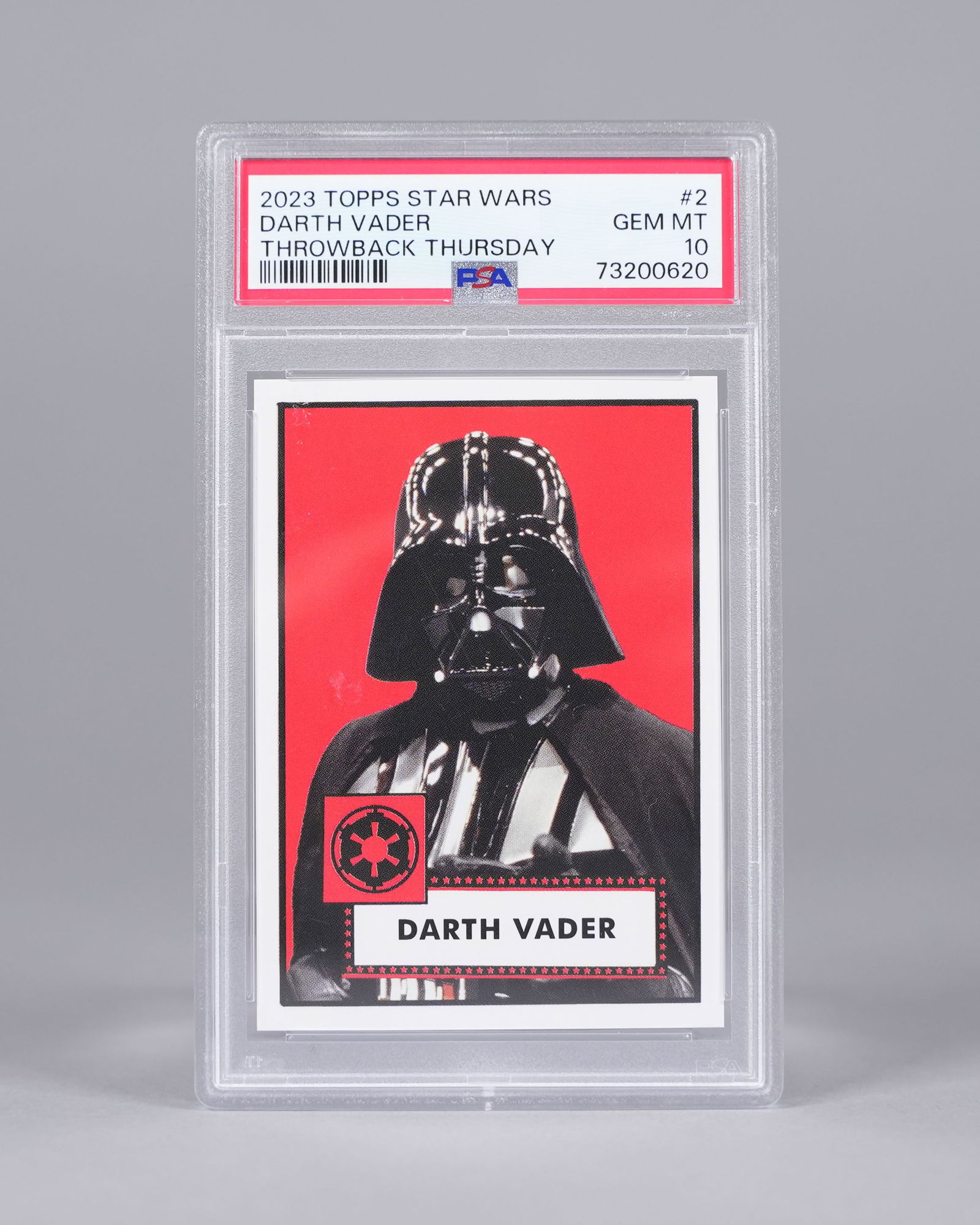 2 Star Wars card PSA - 4