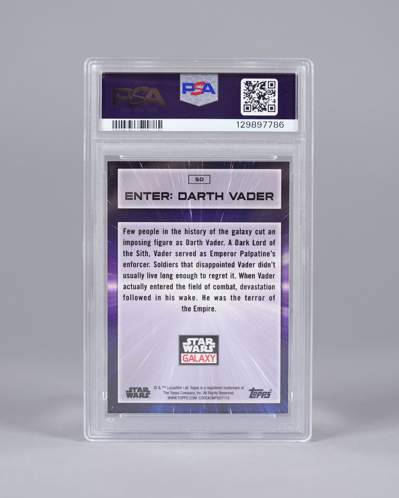 2 Star Wars cards PSA graded - 5