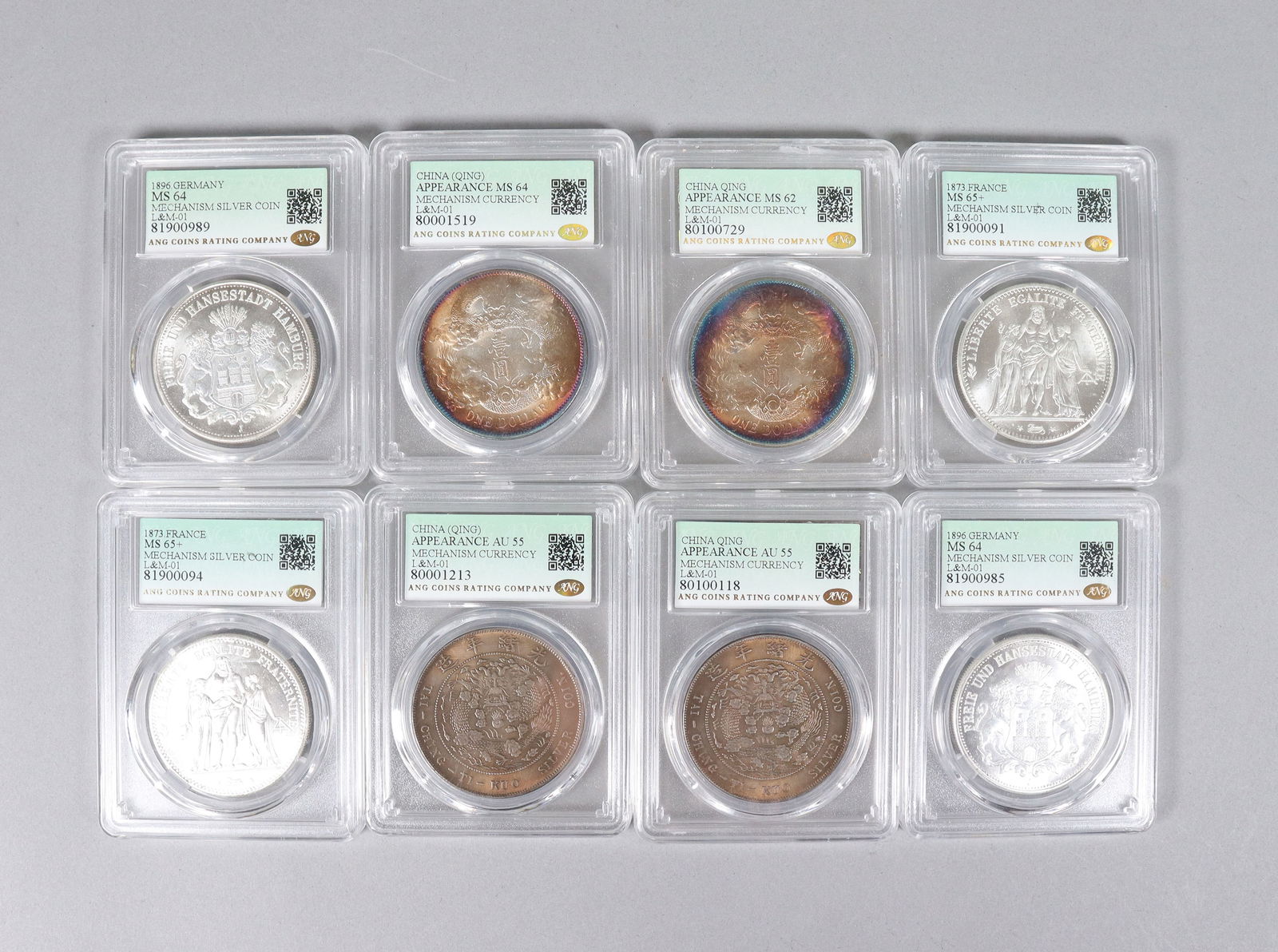 Lots coins ungraded (1 of 7)