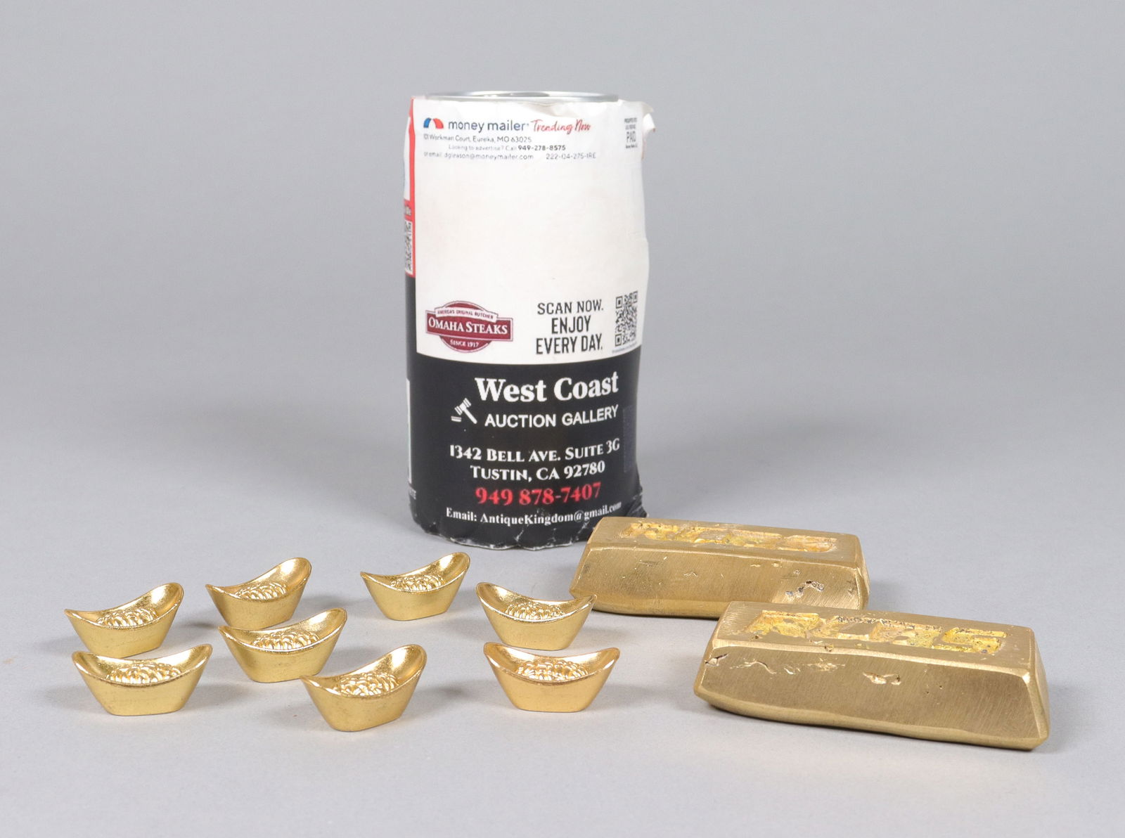 Lots ingots ungraded - 2