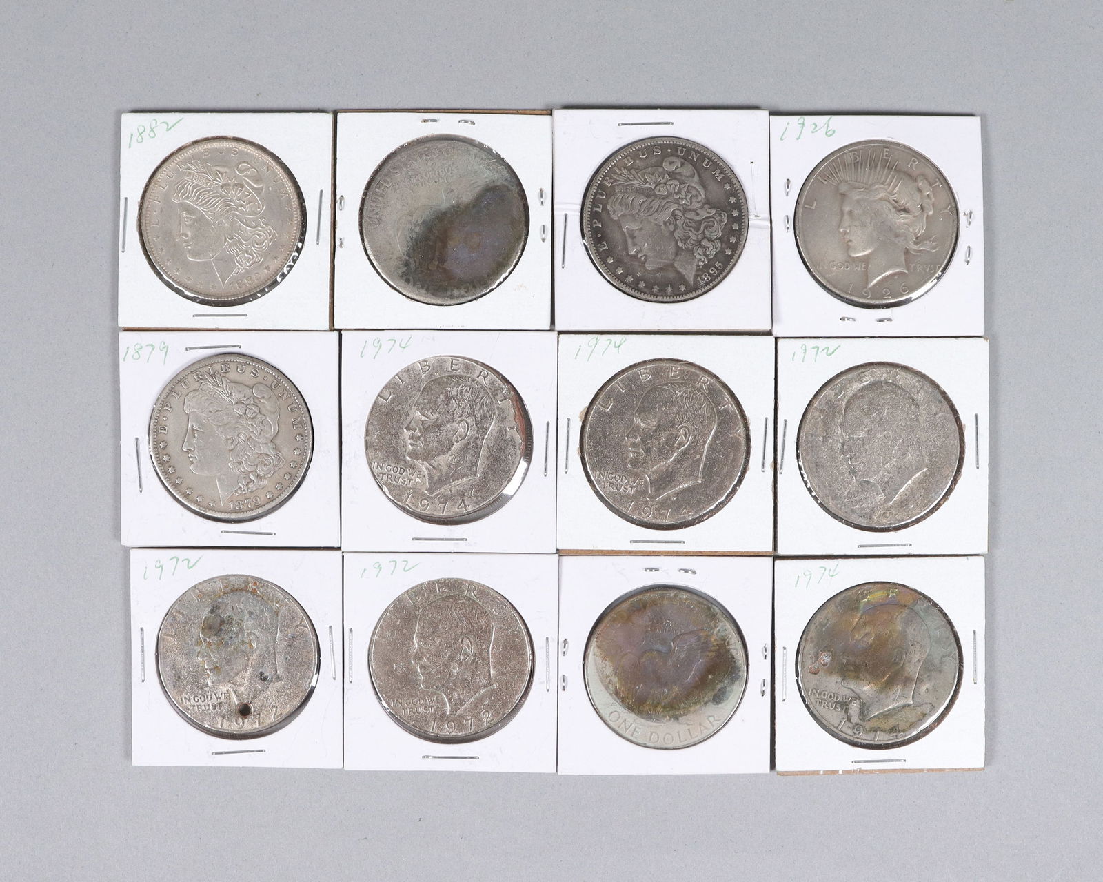 Lots U.S. and other coins ungraded: Lots U.S. and other coins, ungraded or authenticated. All sales are final, no return. We do not guarantee its markings, grading, material and age.