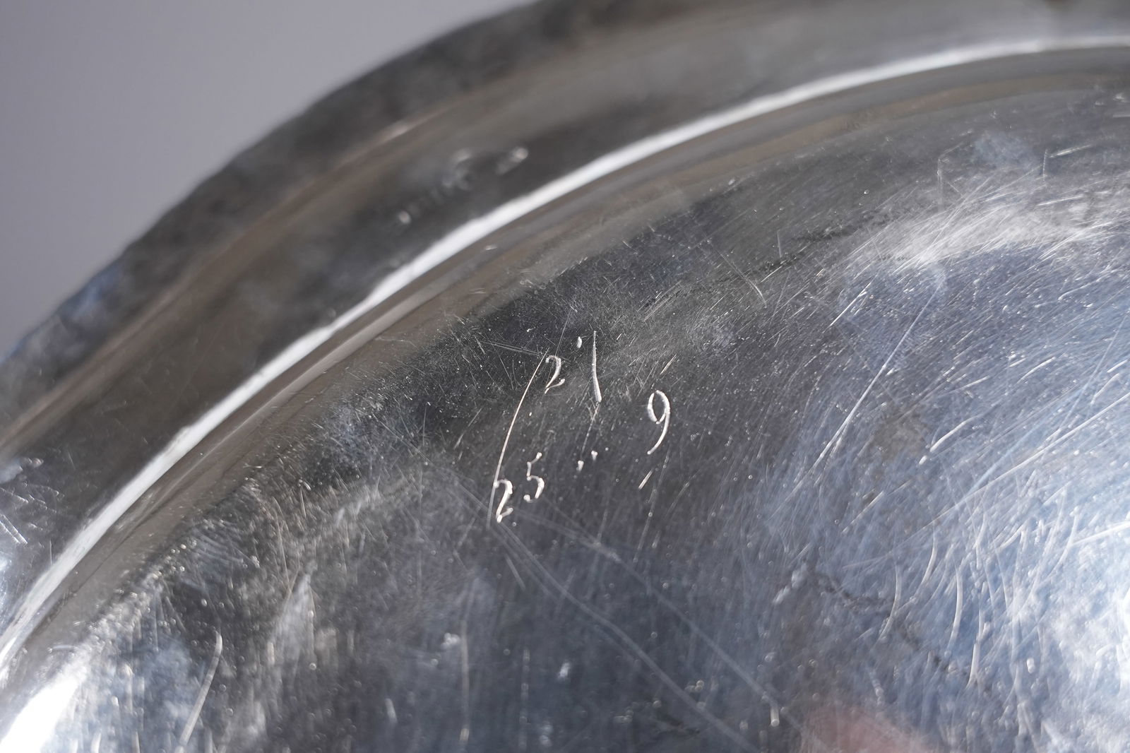 Storr and Mortimer sterling large platter 25.2 oz - 7