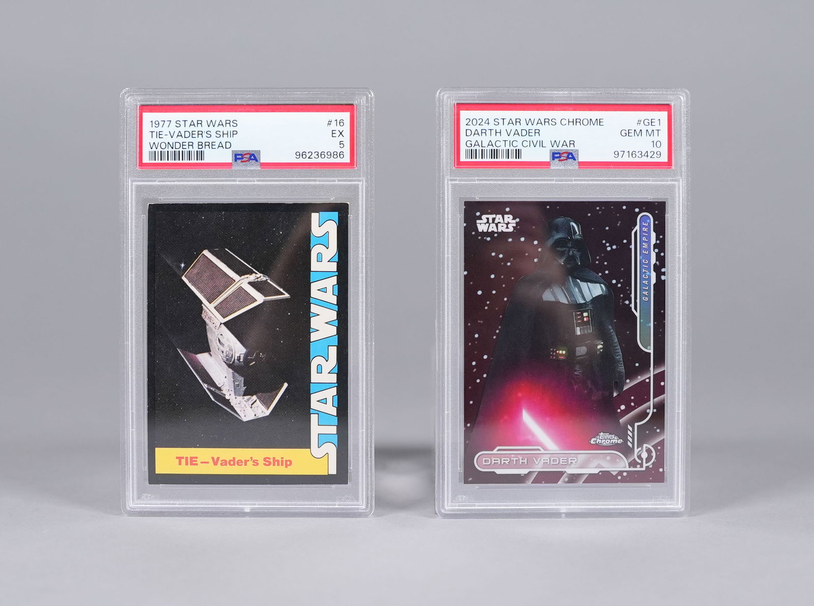 Lots Star Wars card PSA (1 of 7)