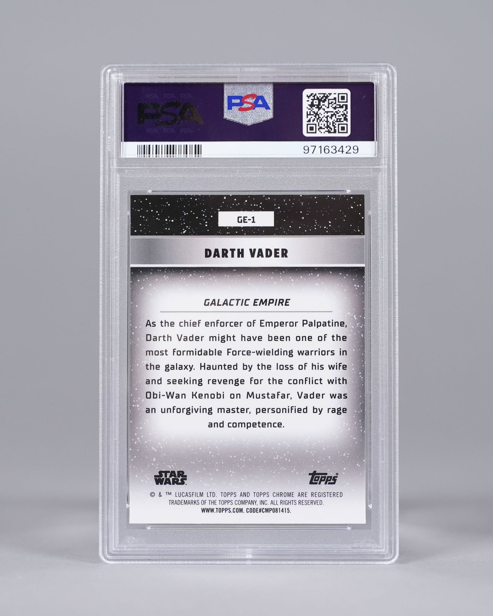 Lots Star Wars card PSA - 6