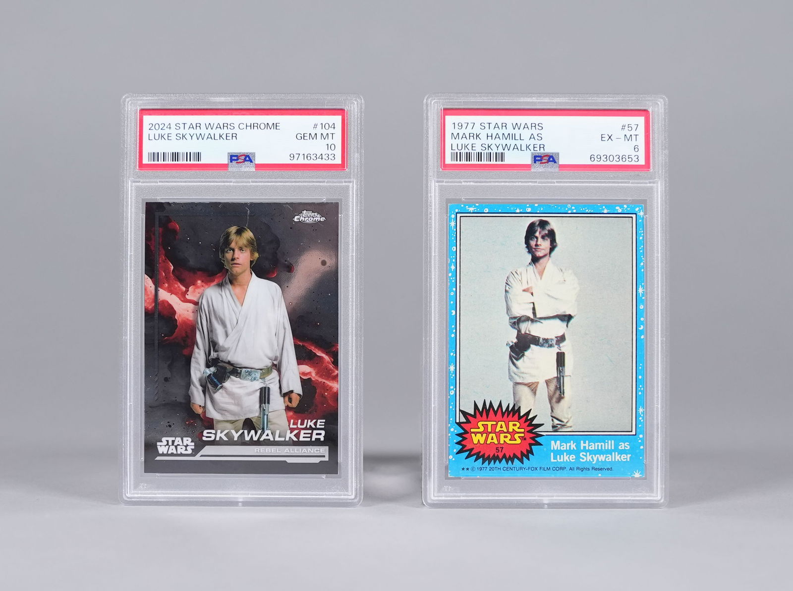 Lots Star Wars card PSA: Lots Star Wars card, PSA graded.