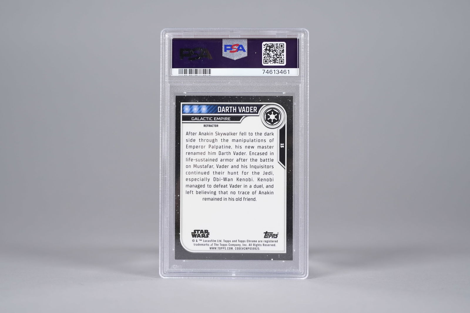 Lots Star Wars card PSA - 4