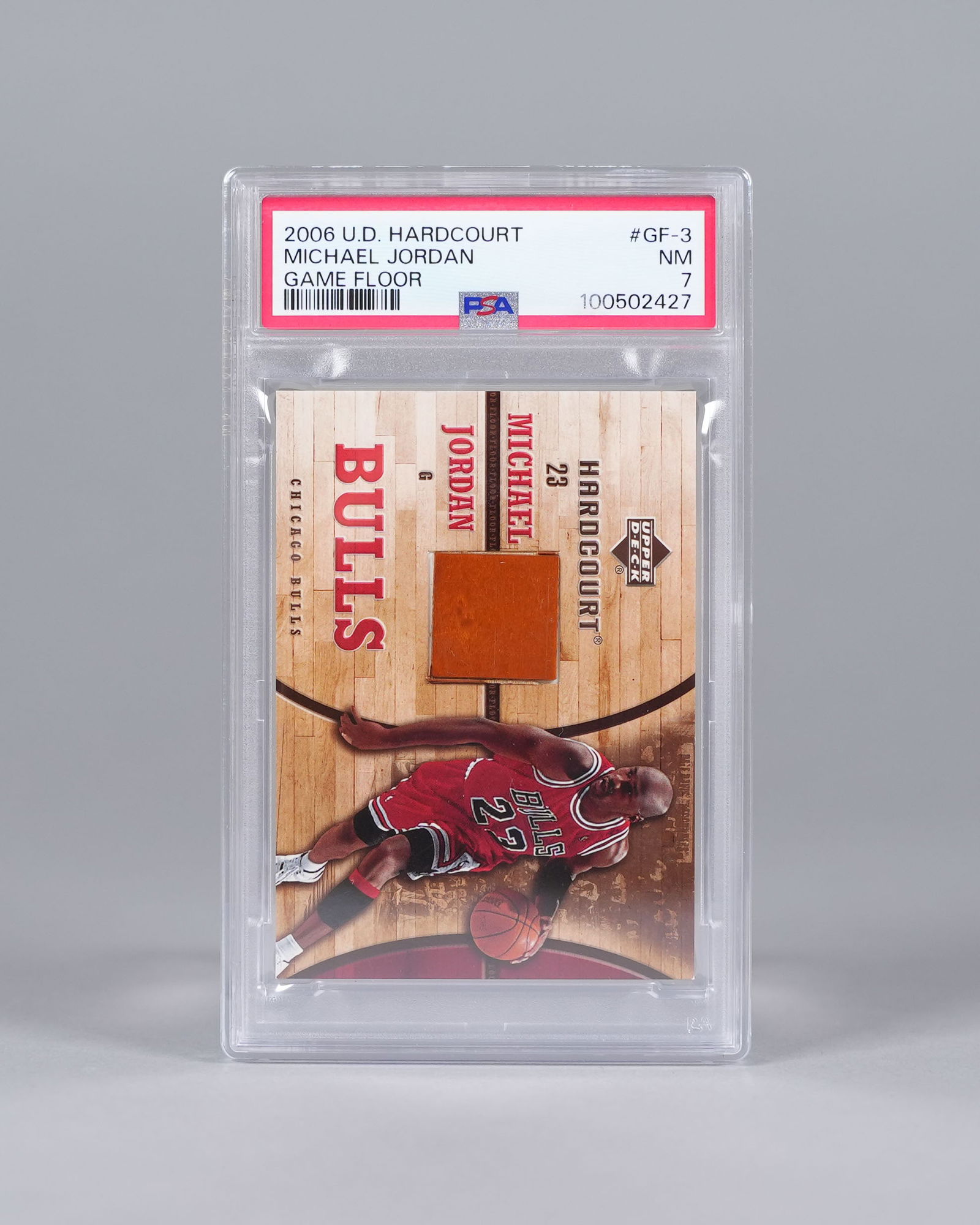2006 Michael Jordan game floor relic card PSA (1 of 5)