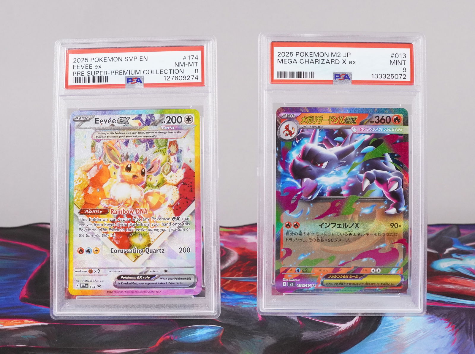 2 Pokemon cards PSA graded (1 of 5)