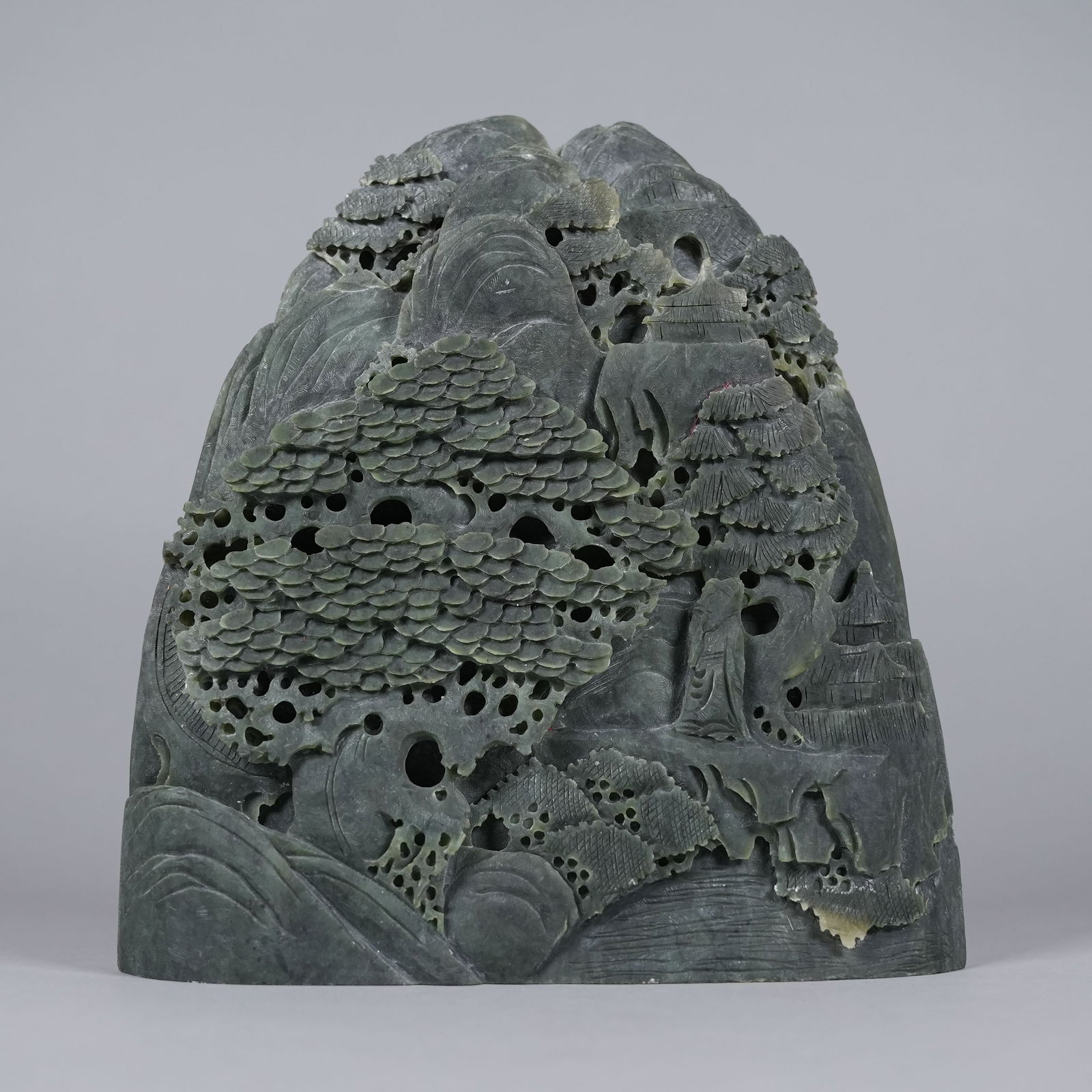 Chinese large carved boulder (1 of 7)