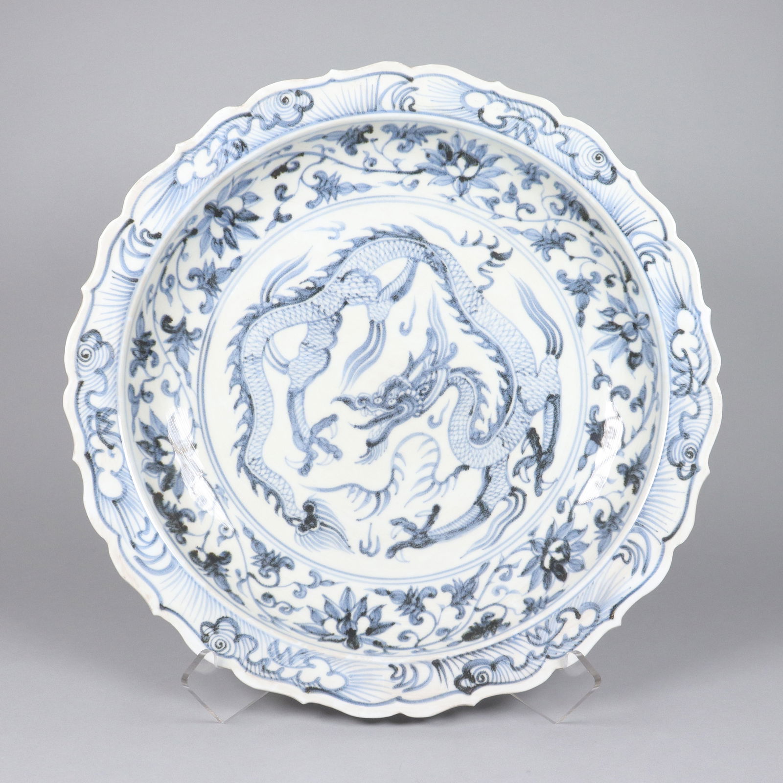 Chinese fine charger plate (1 of 6)