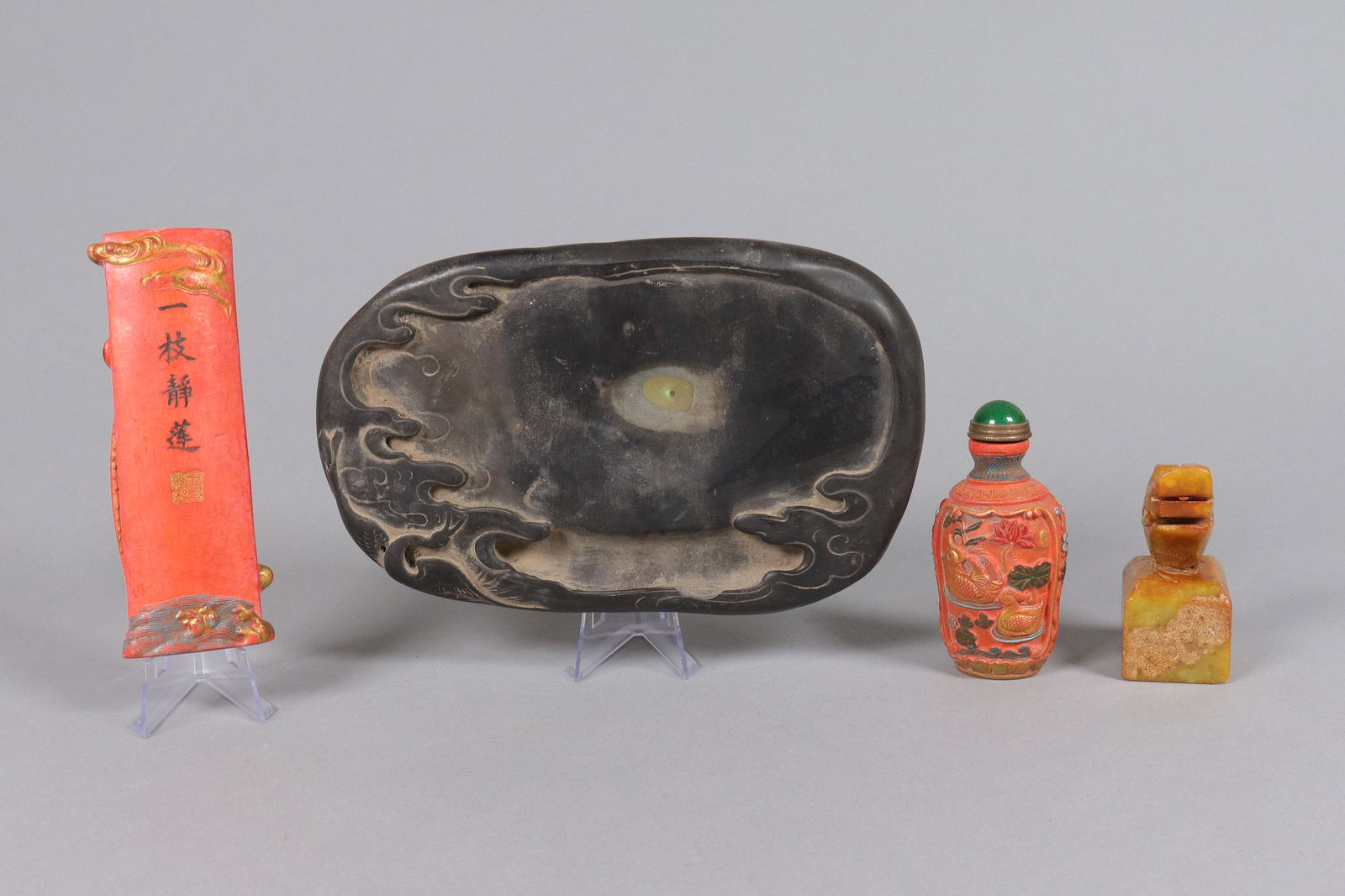 Lots Chinese ink and ink well (1 of 7)