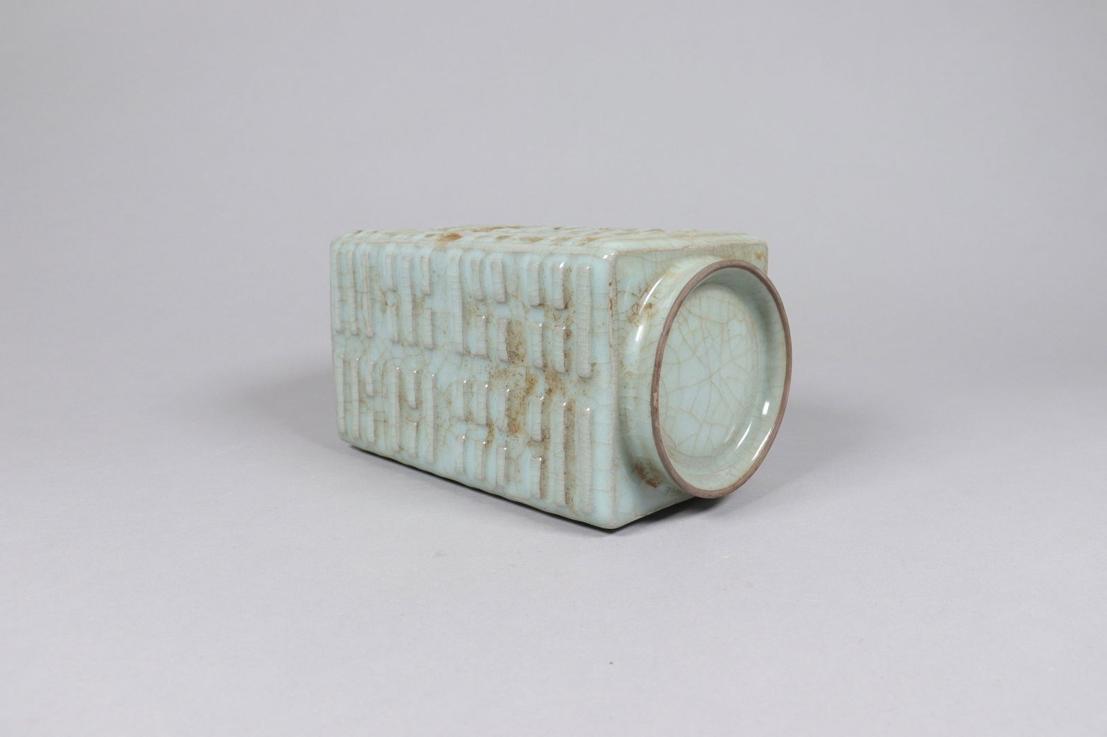 Chinese fine square vase - 5