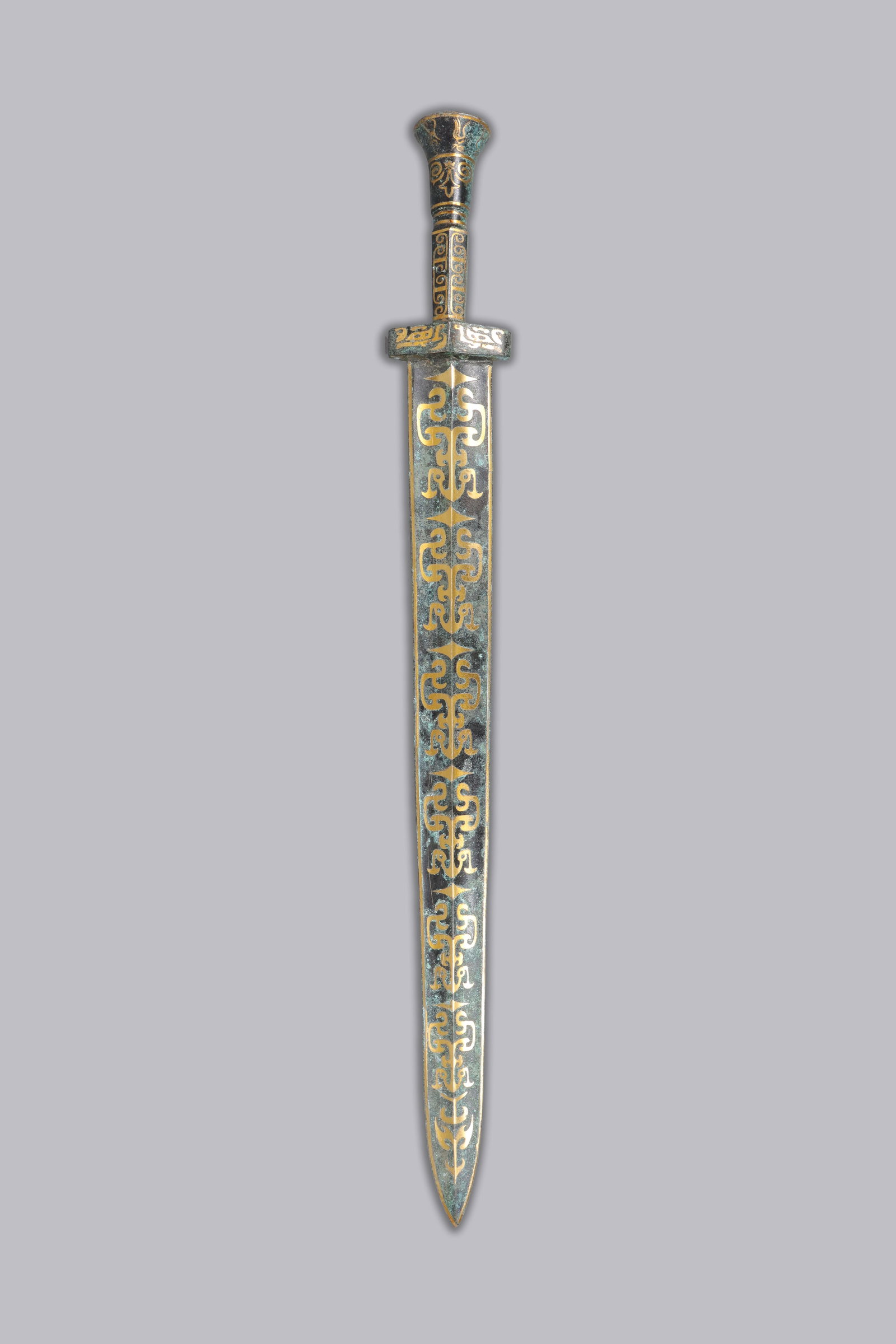 Chinese gilted bronze sword (1 of 6)