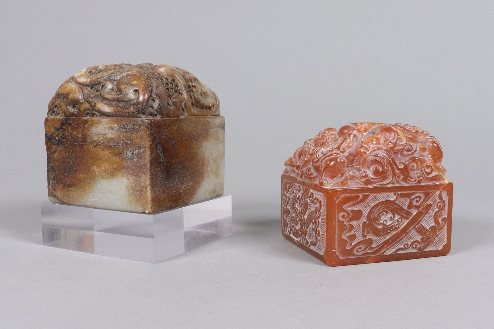 Lots Chinese carved seal (1 of 7)