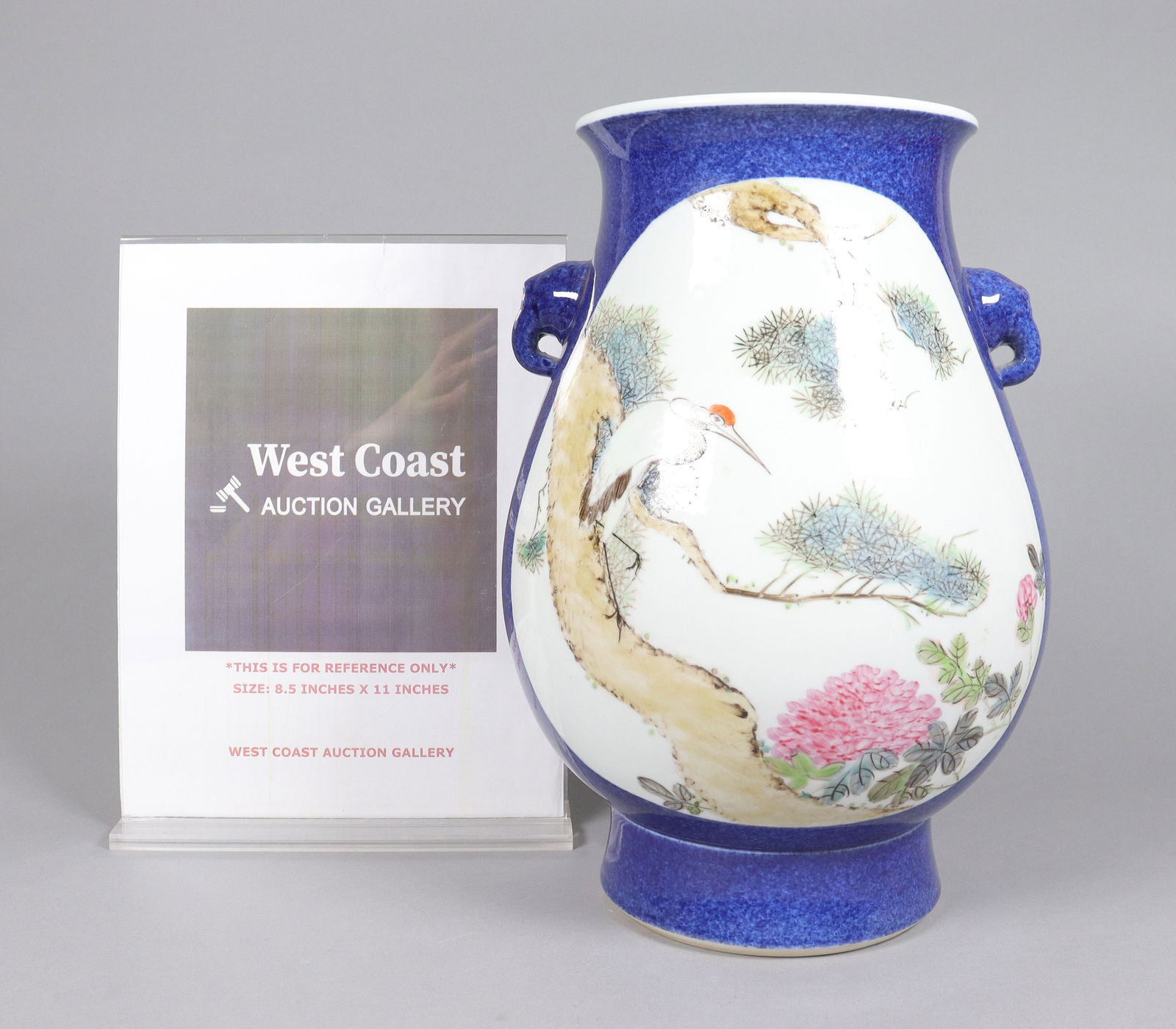 Chinese fine handled vase - 2